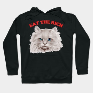 Eat The Rich Kitty Hoodie